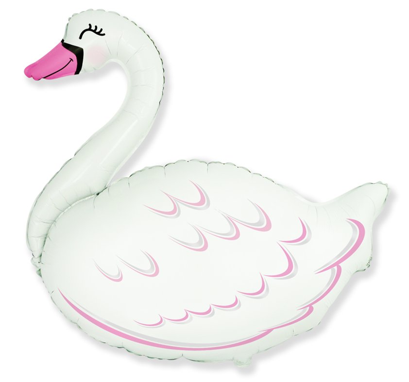 Globo cigno 82 x 80 cm