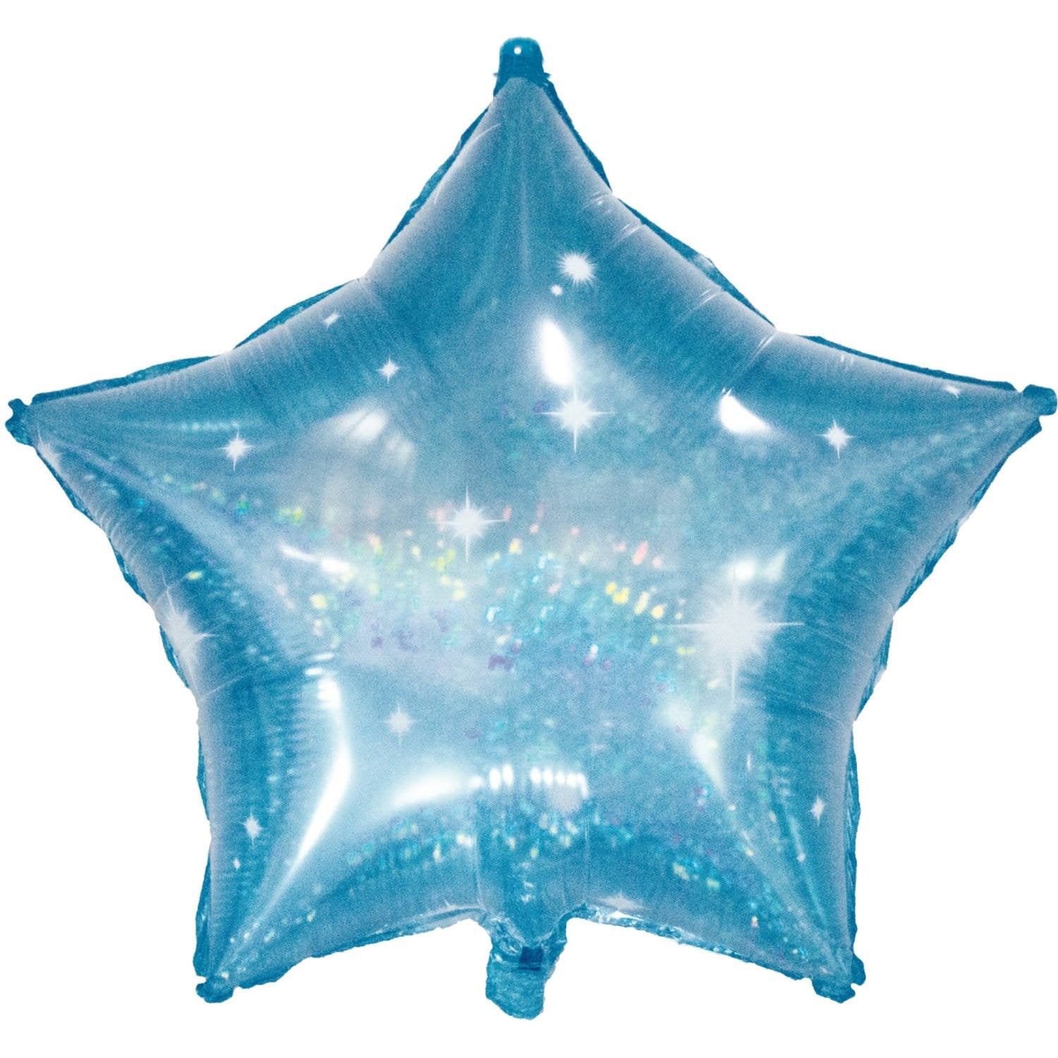Palloncino in foil a stella 61 cm Galactic Aqua