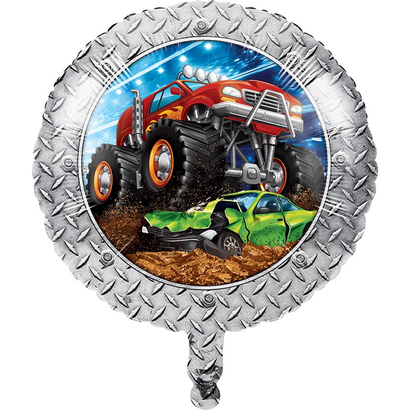 Palloncino in lamina Monster Truck Rally