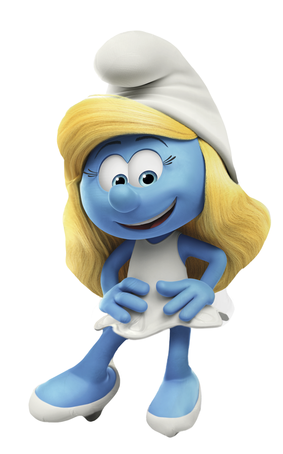 Globo Forma Pitufina 83 x 47 cm