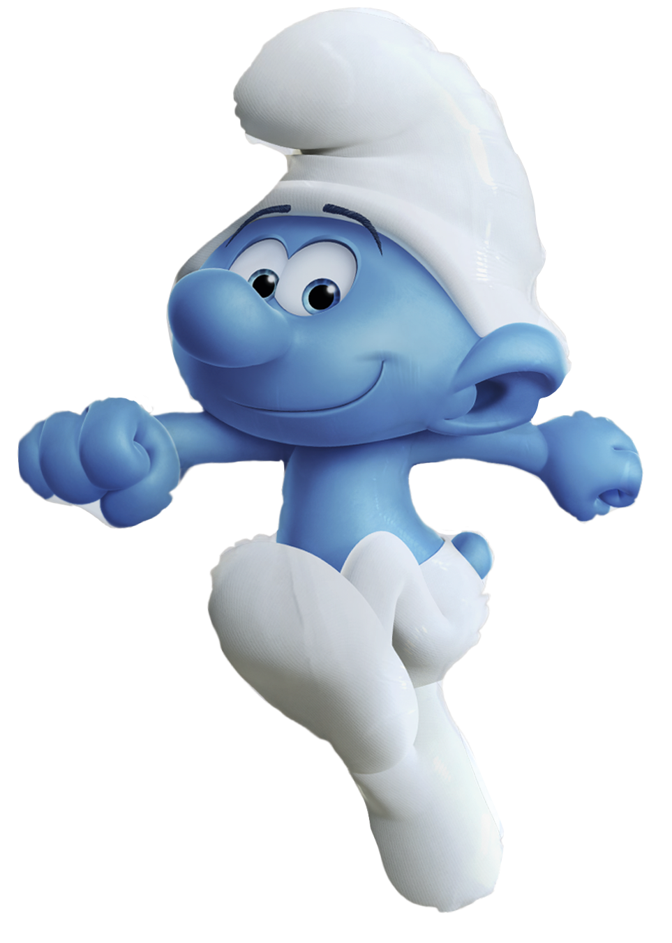 Globo Forma Pitufo 86 x 56 cm