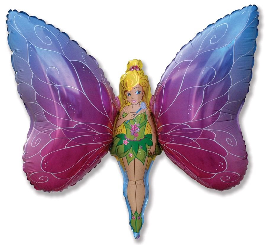 Palloncino Lady Butterfly 97 x 70 cm