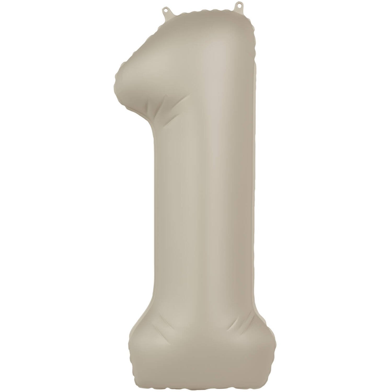 Palloncino Numero 1 Latte Cremoso Ultra Opaco 86 cm