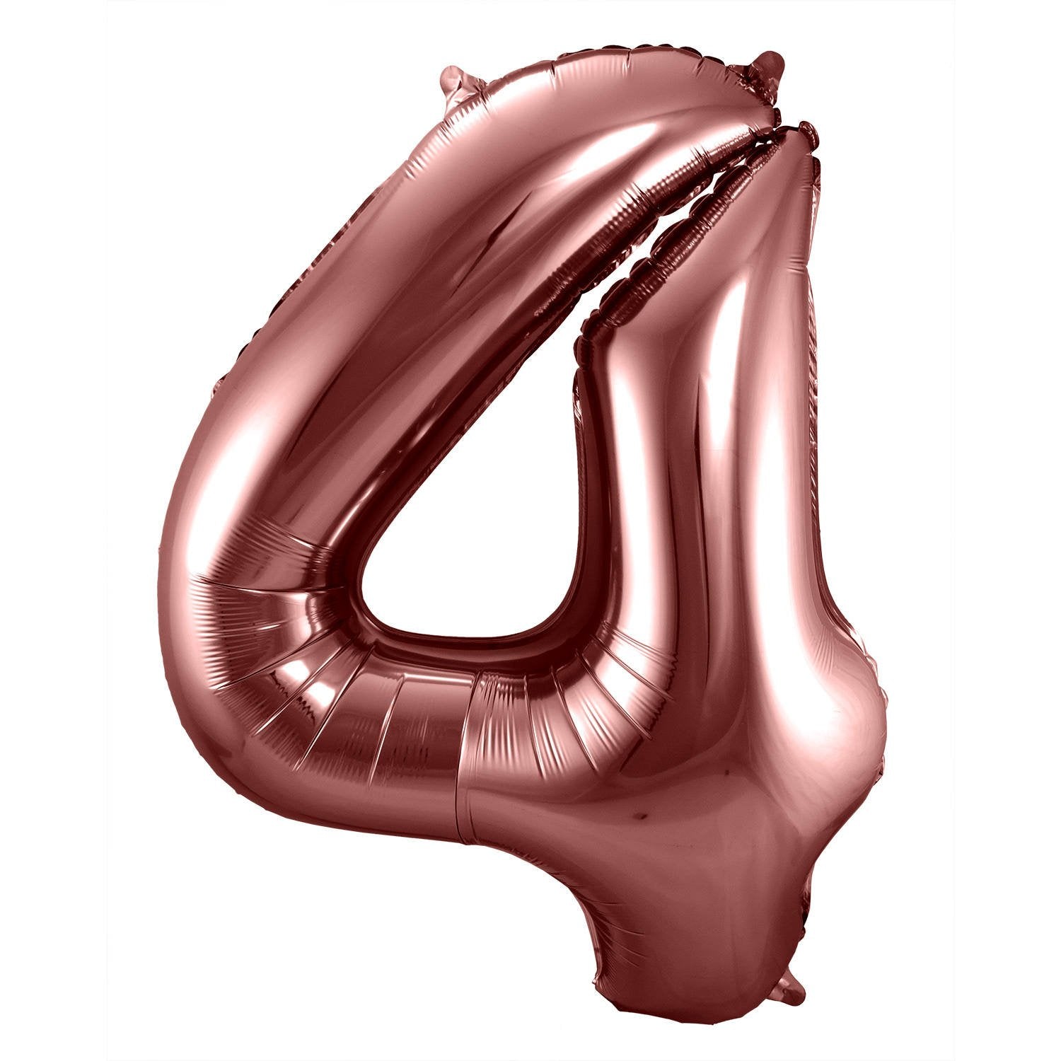 Palloncino numero 4, 86 cm, bronzo
