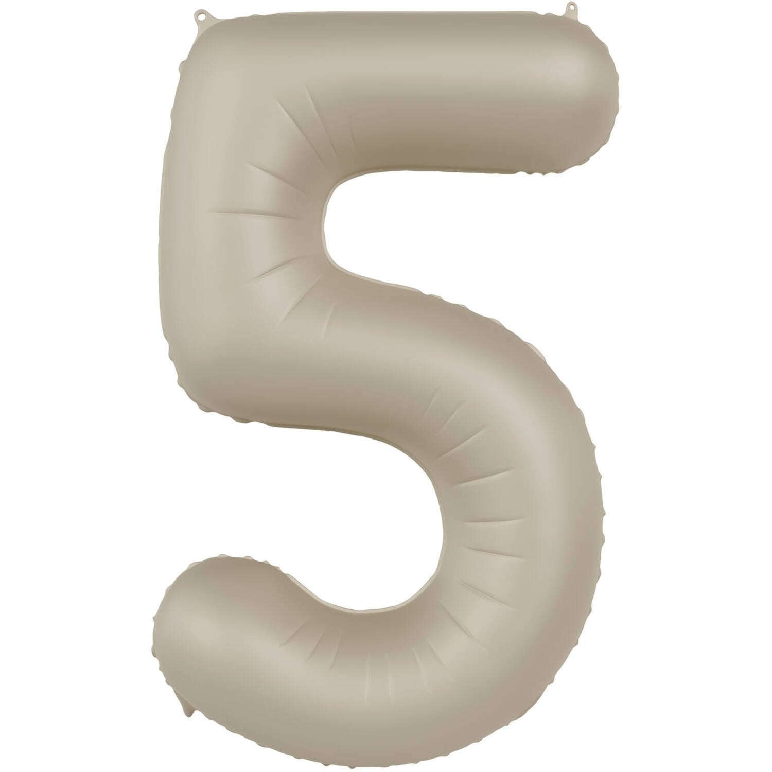 Ballon numéro 5 Creamy Latte Ultra Mat 86 cm