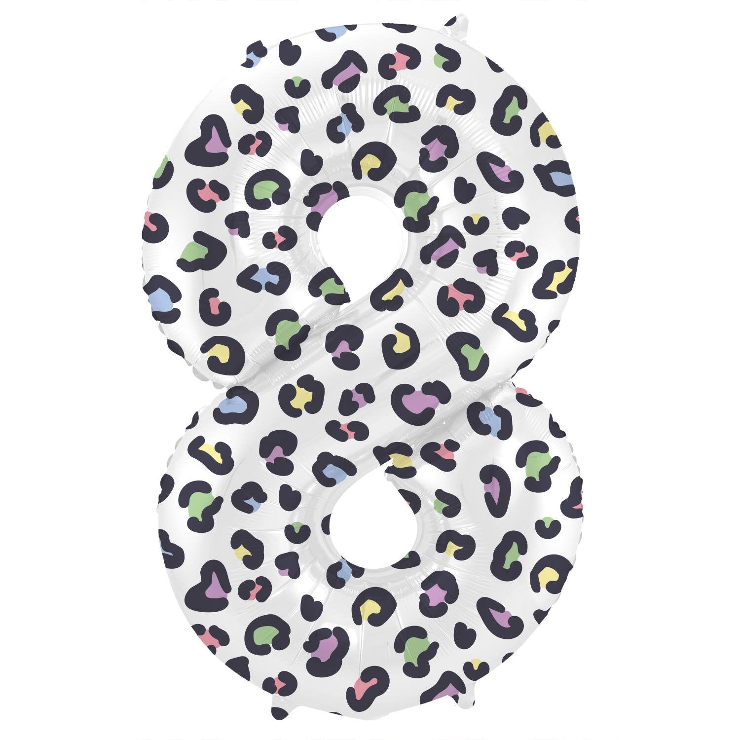 Globo Número 8 Bright Panther 86 cm