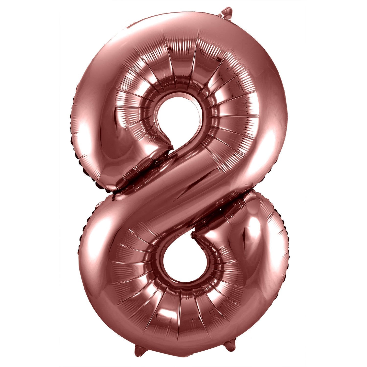 Palloncino numero 8, 86 cm, bronzo