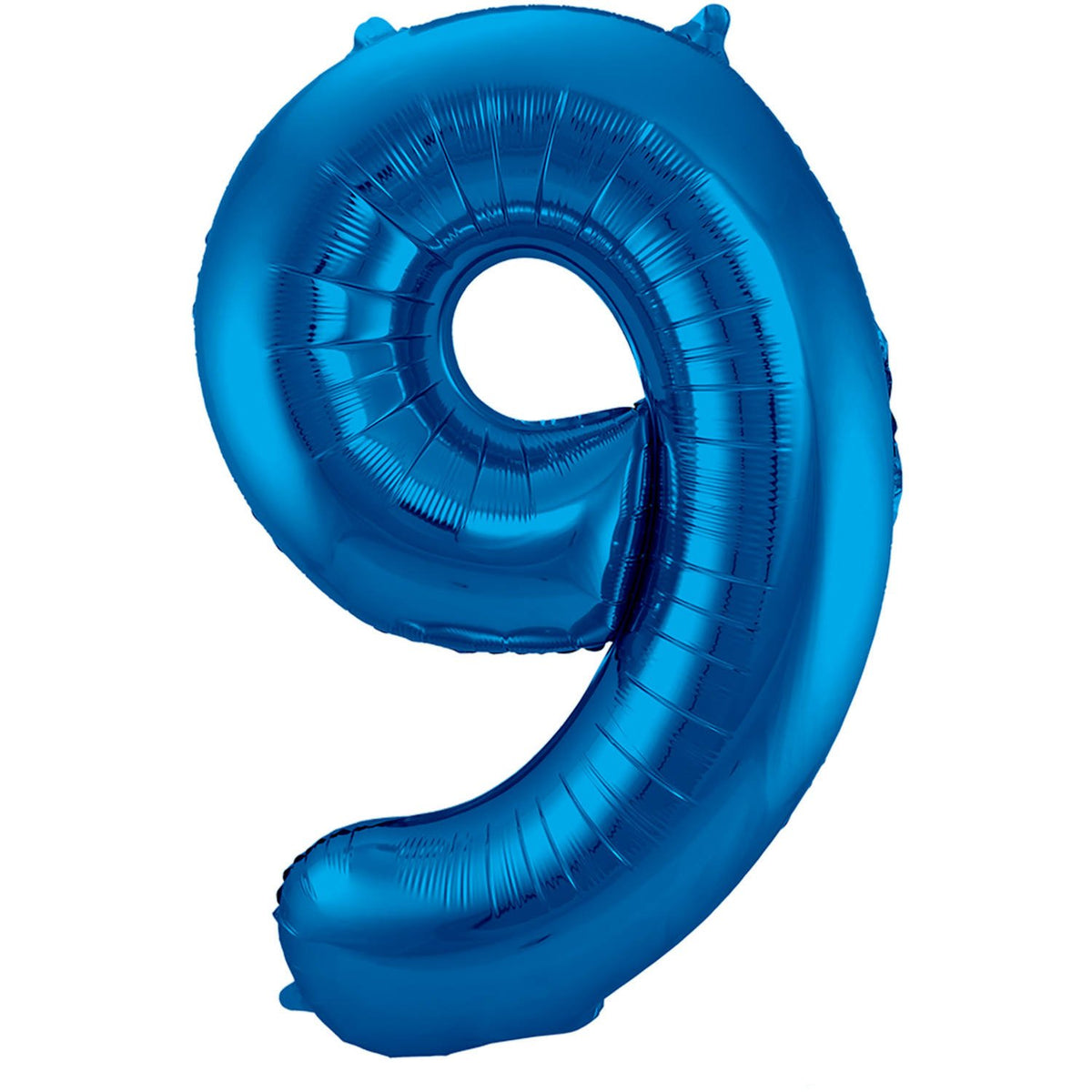 Palloncino numero 9, 86 cm, blu