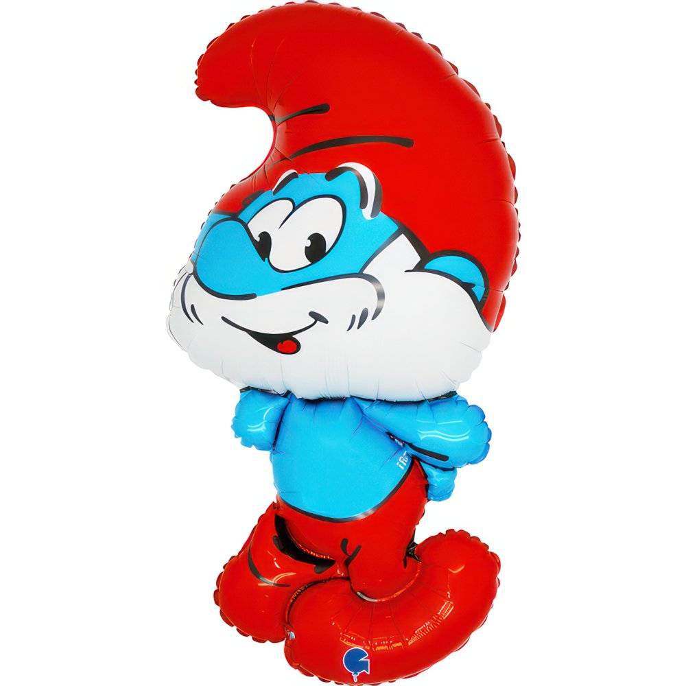Palloncino Grande Puffo 45 x 84 cm
