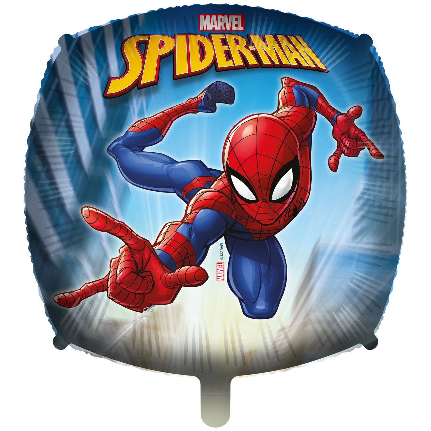 Palloncino quadrato in foil Spiderman 46 cm