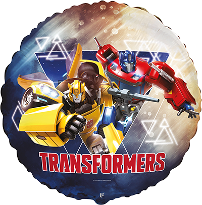 Palloncino rotondo Transformers Friends 46 cm