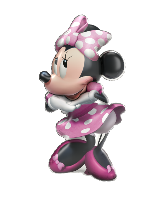 Globo de Foil con forma de Minnie Completo 82 x 42 cm