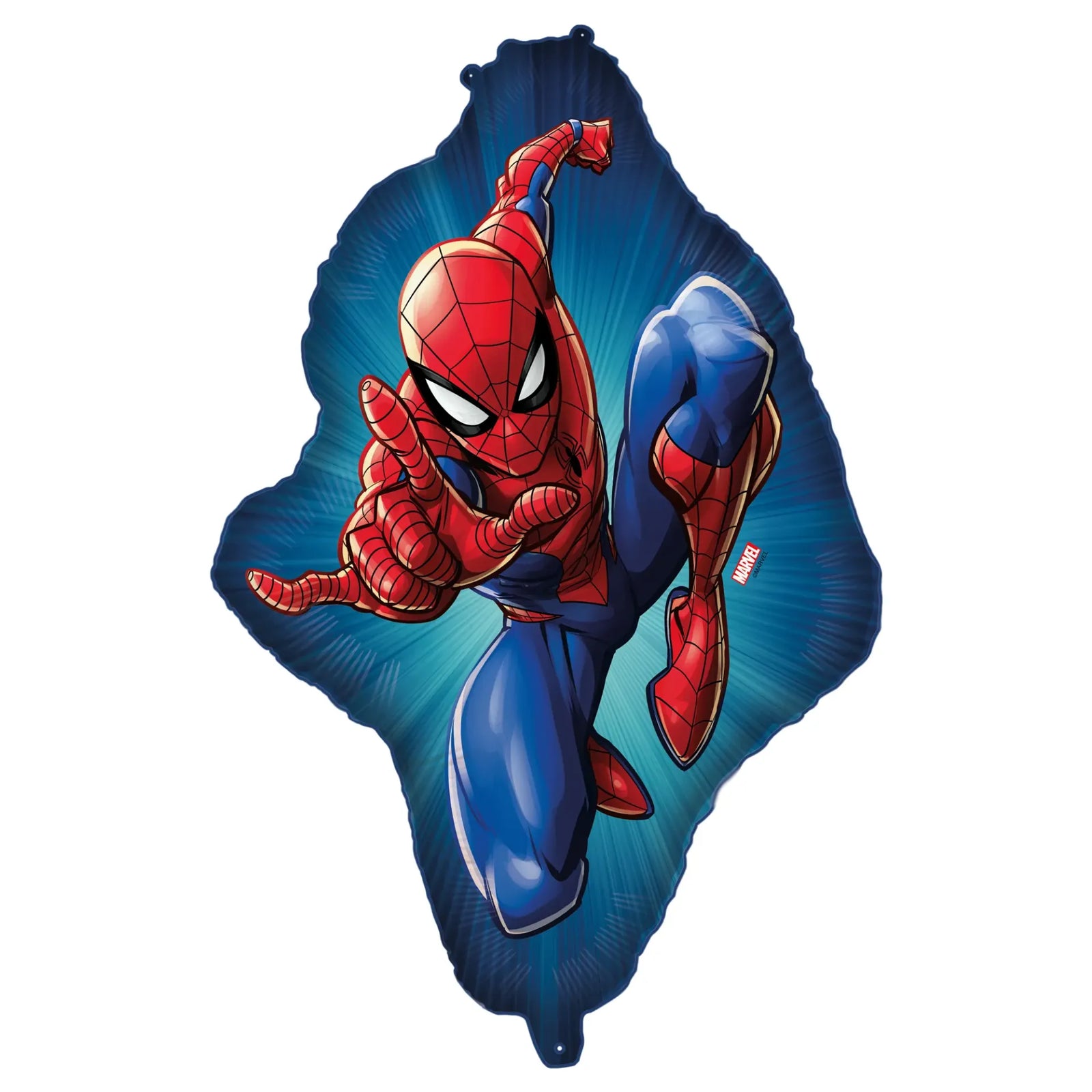 Palloncino in foil Spiderman completo 72 x 53 cm