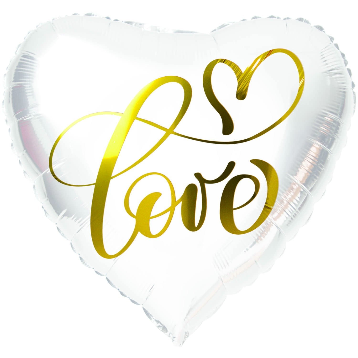Palloncino ad elio elegante Love da 45 cm