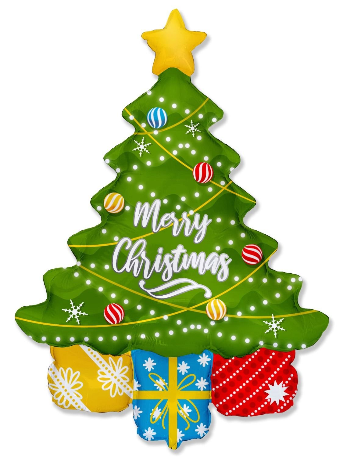 Globo Árbol Navidad 109 x 69 cm