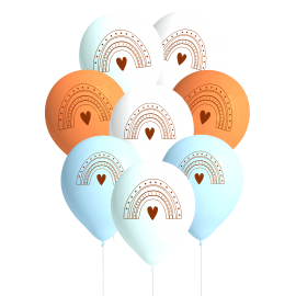 Palloncini arcobaleno boho