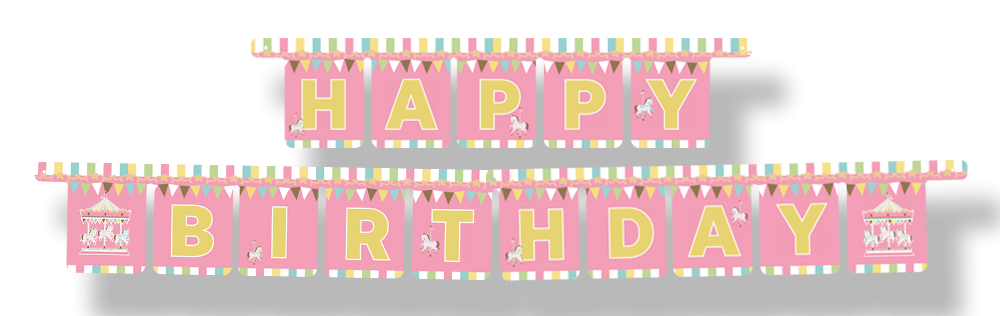 Guirnalda Carrusel 3 metros