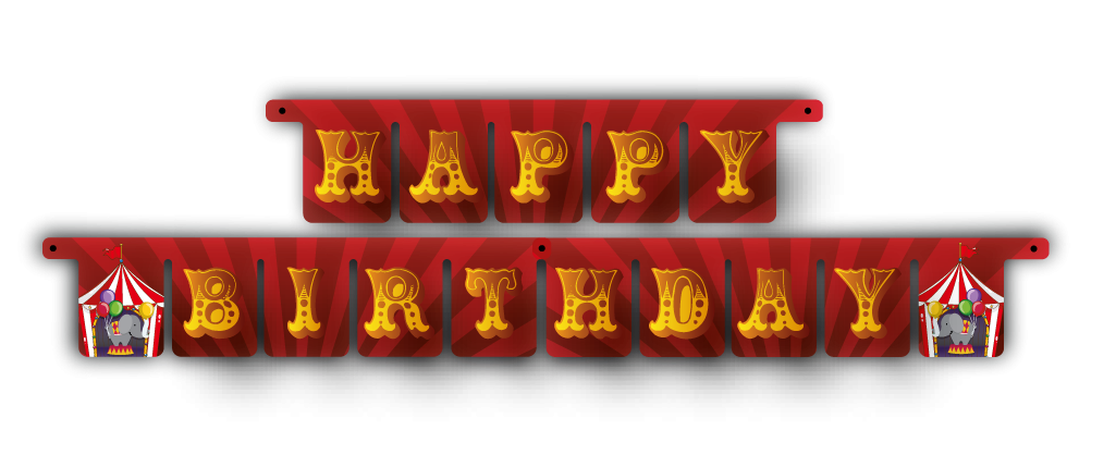 Guirnalda Circo 3 metros