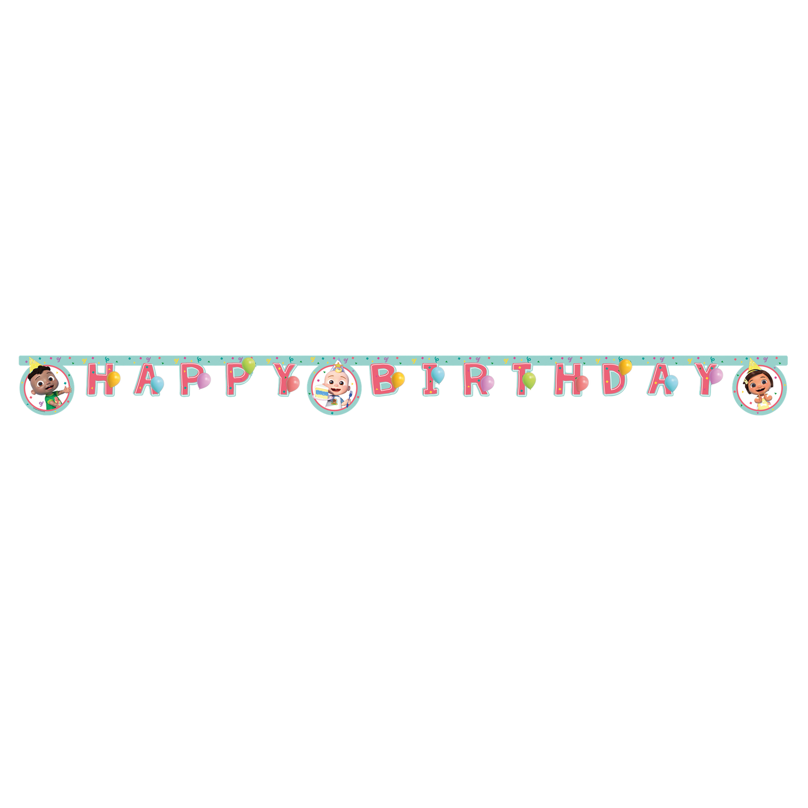 Ghirlanda di buon compleanno Cocomelon