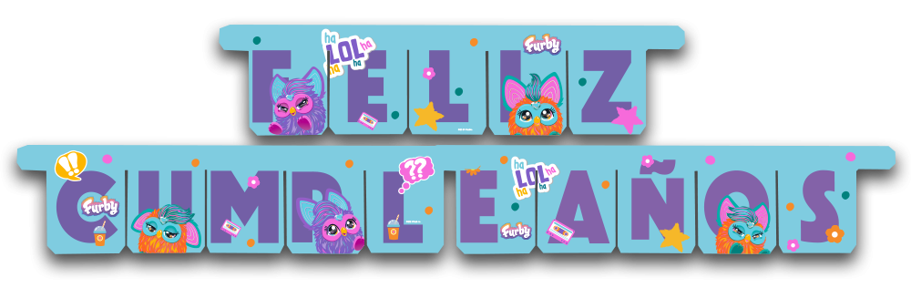 Guirlande espagnole Furby 3m