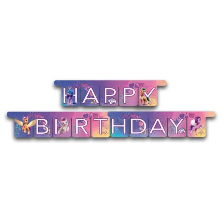 Buon compleanno My Little Pony Garland