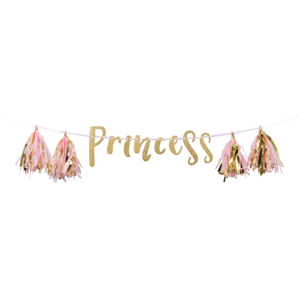Ghirlanda di nappe da principessa