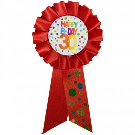 Distintivo per il 30° compleanno con puntini