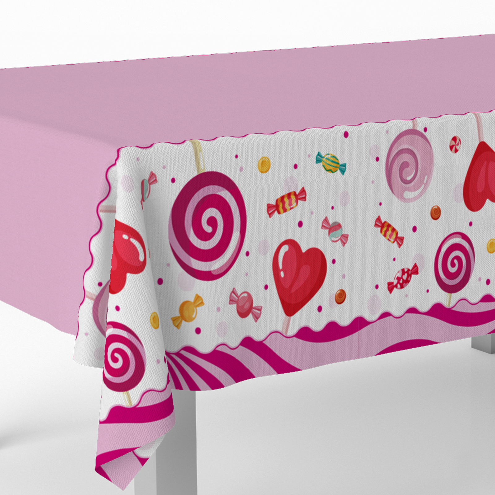 TOVAGLIA IN PLASTICA 223 x 121 CM CANDY PARTY