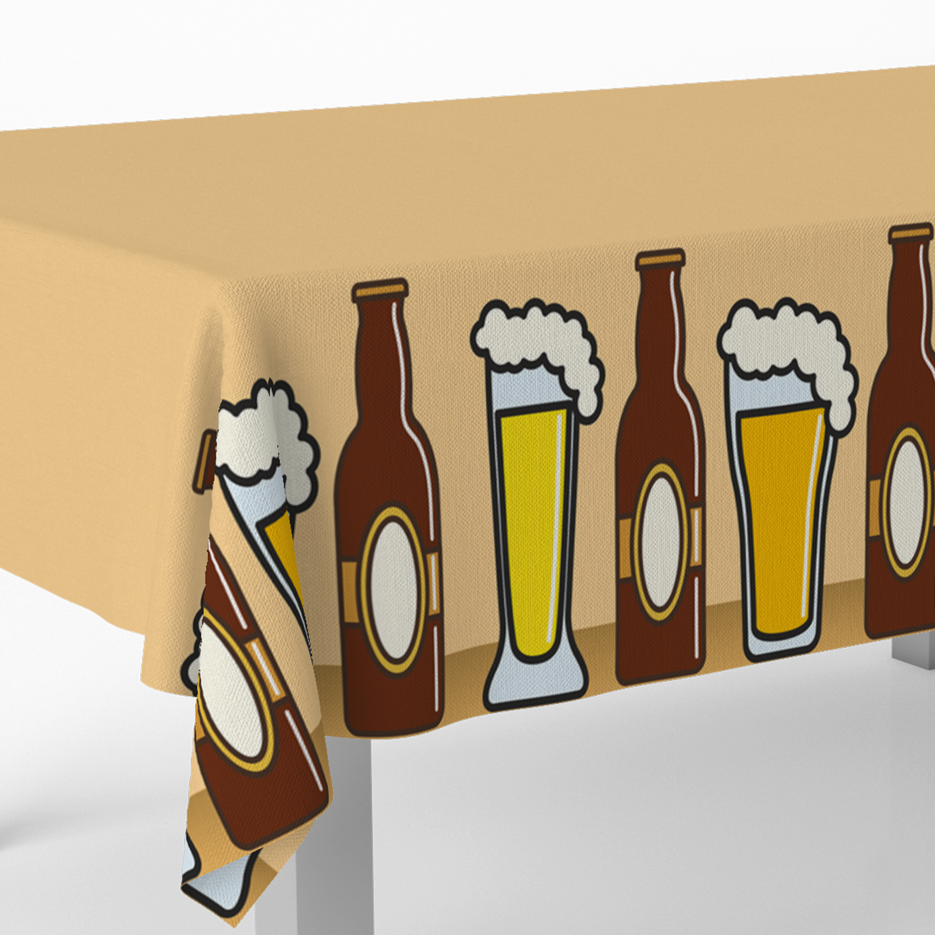 Mantel Cerveza 120 x 180 cm