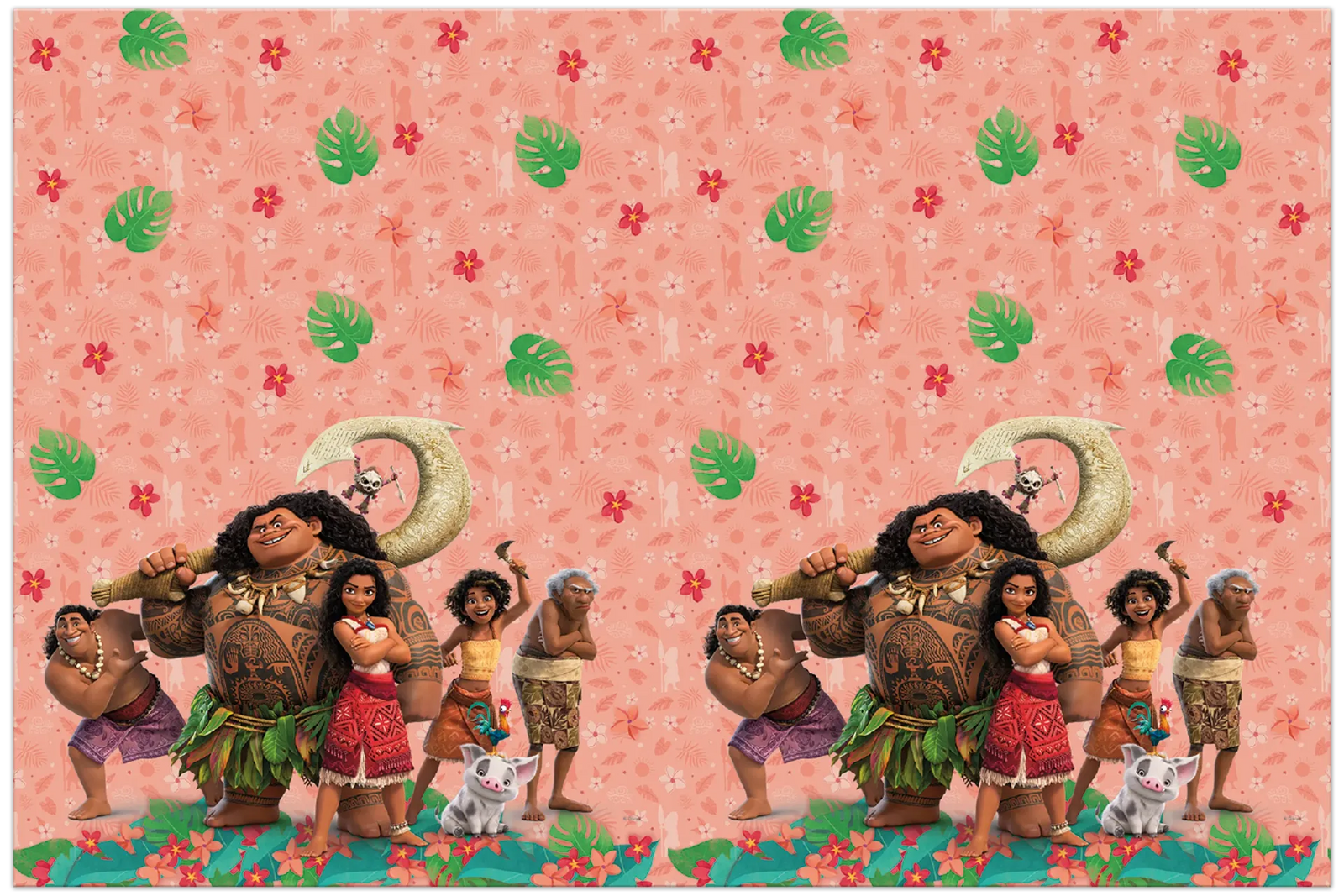 Tovaglia di plastica Moana 120x180cm