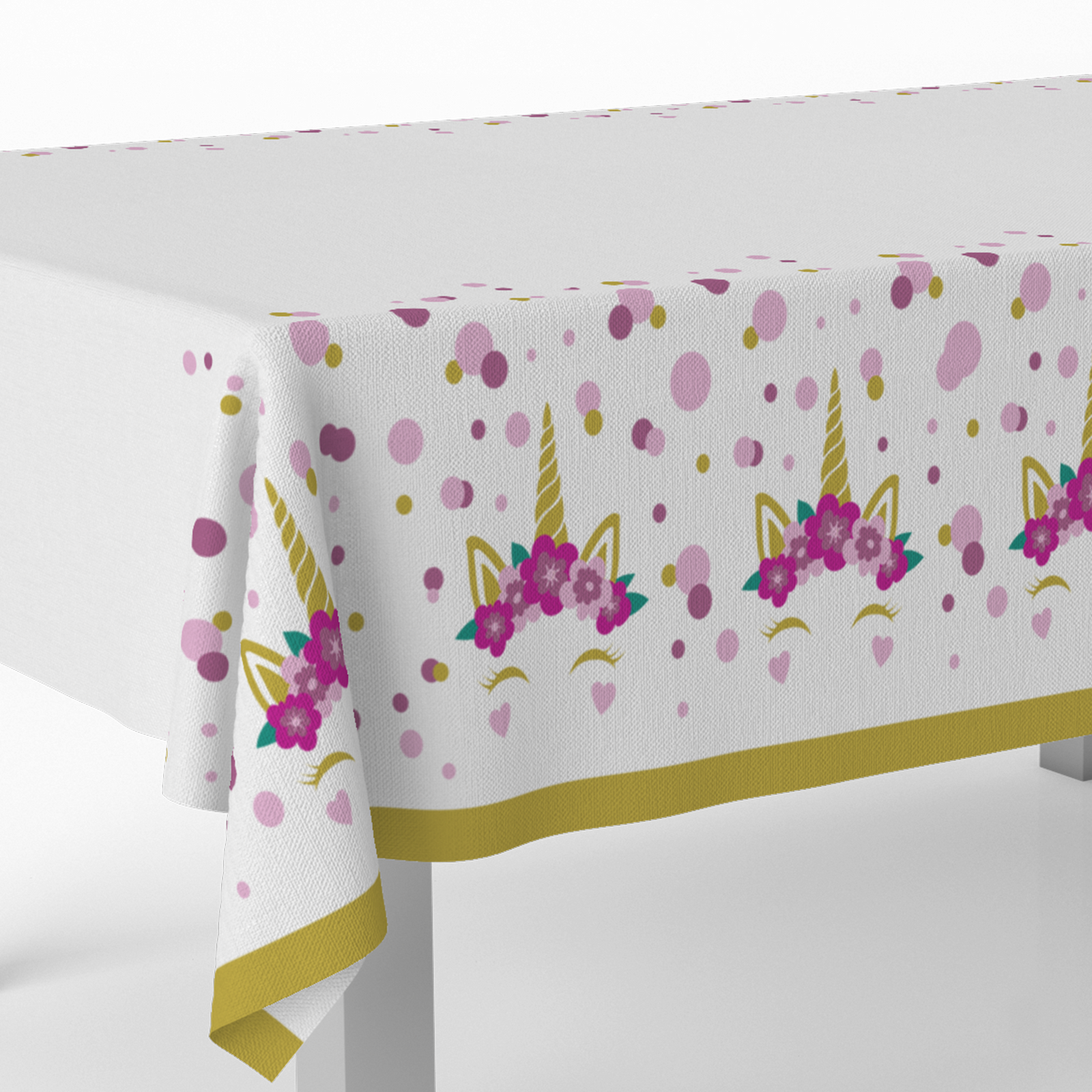 Mantel Plástico Lil Unicorn 120 x 180 cm