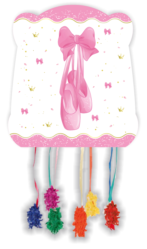 PIÑATA BASIC BALLET PARTY 28 x 33 cm