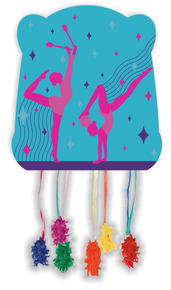 PIGNATA BASE PER FESTA DI GINNASTICA 28 x 33 cm