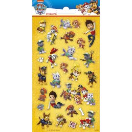 Adesivi glitterati Paw Patrol 102 x 200 mm
