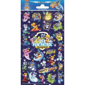 Adesivi glitterati Paw Patrol Charged Up 102 x 200 mm