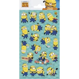 Adesivi glitterati Minions Cattivissimo Me 102 x 200 mm