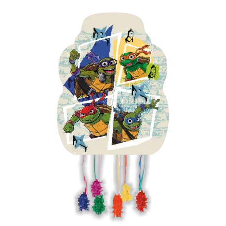 Piñata delle Tartarughe Ninja 46 x 33 cm