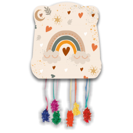 Piñata arcobaleno boho di base