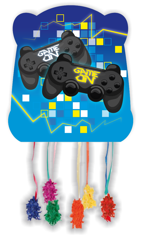 Piñata GAMING PARTY Basic 28 x 33 cm