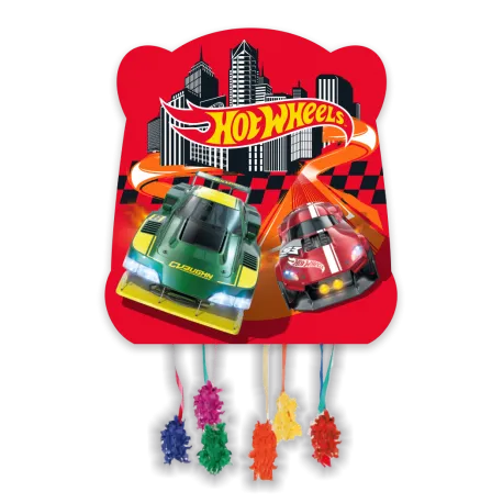Piccola Piñata Hot Wheels 33 x 28 cm