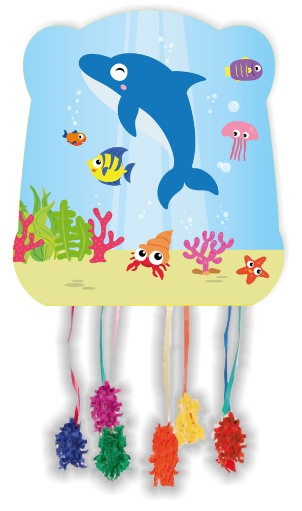 Piñata base per feste oceaniche