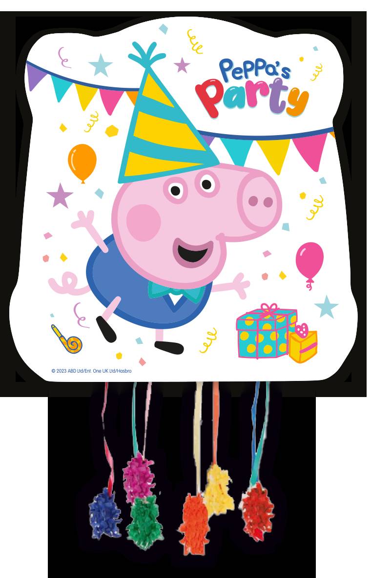 Piñata base di Peppa Pig 33 x 28 cm