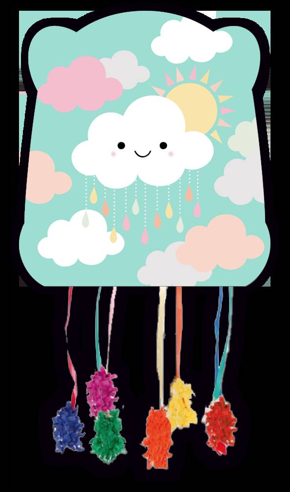 Piñata Basic SUNSHINE CLOUDS 28 x 33 cm