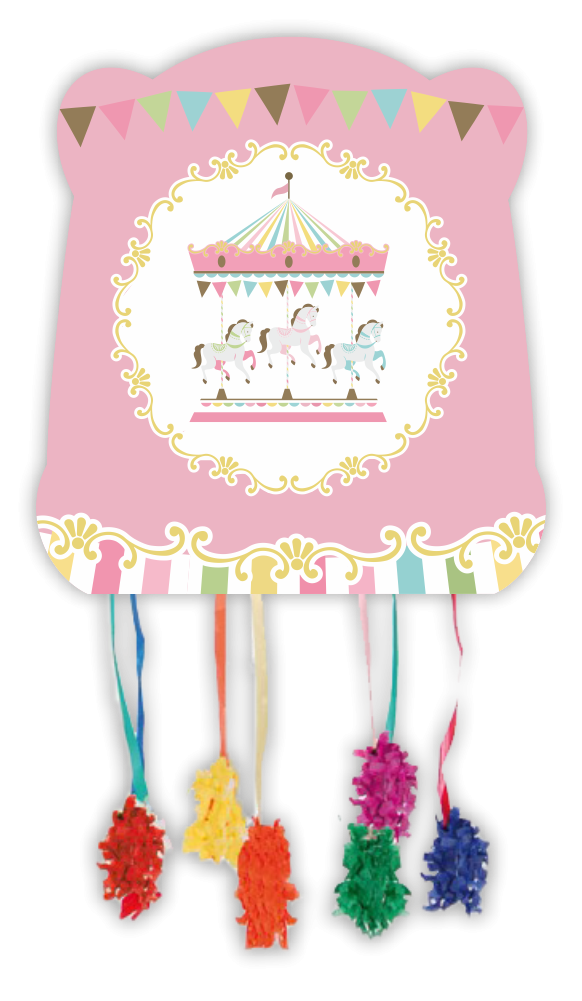 Piñata carosello 28 x 33 cm