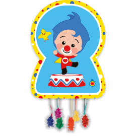 Grande Piñata Clown Plim Plim 46 x 65 cm