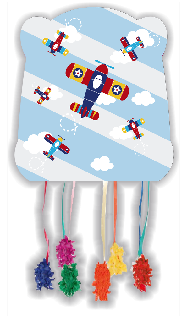 Piñata AEREOPLANINO 28 x 33 cm