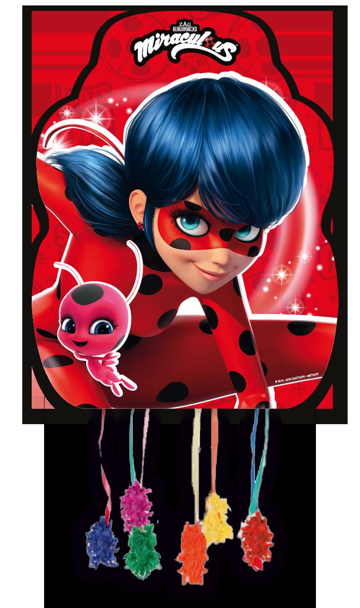 Piñata Mediana Ladybug 46 x 33 cm