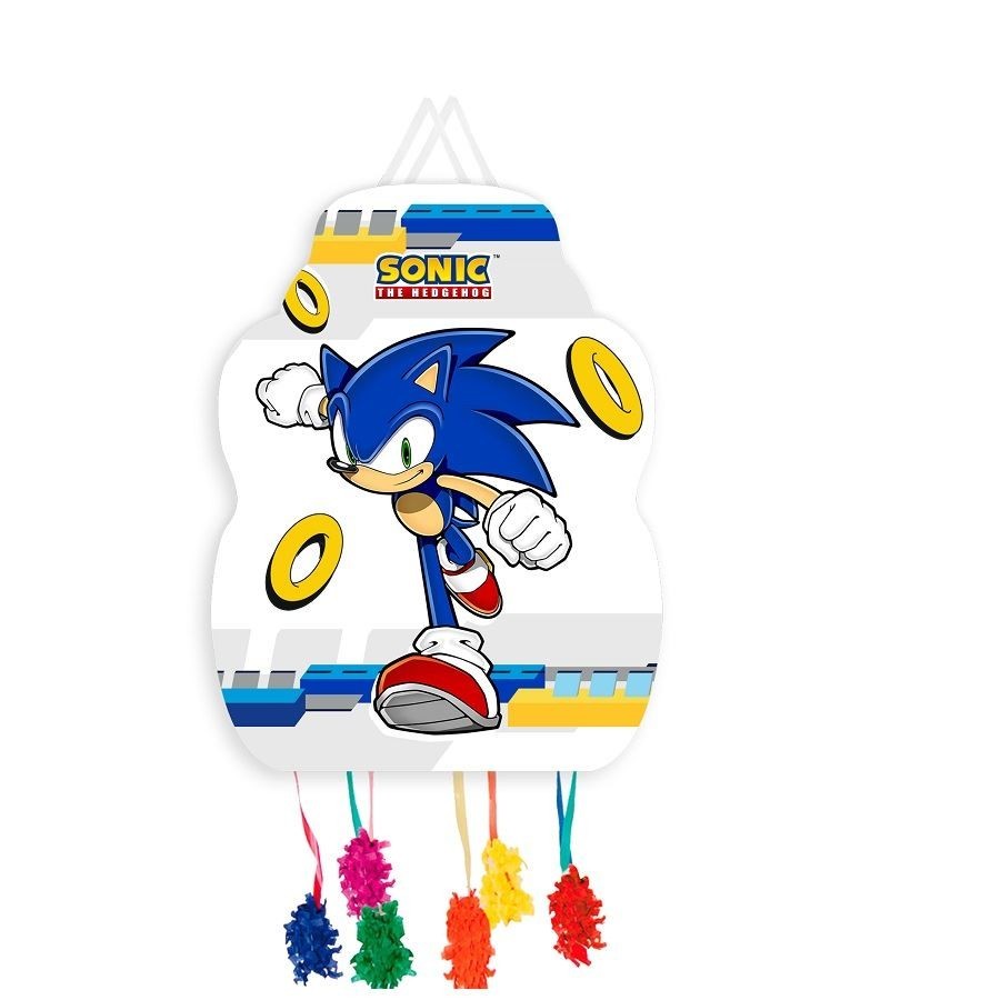 Piñata Mediana Sonic 46 x 33 cm