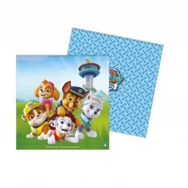 20 tovaglioli Paw Patrol 33 cm a 2 veli