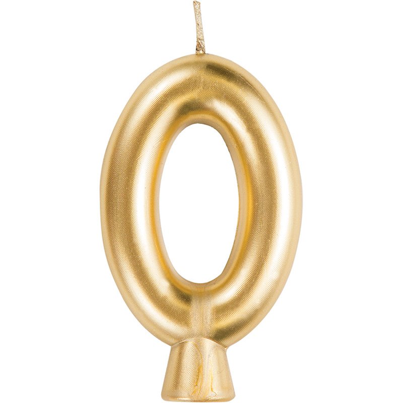 Candela numero 0 oro